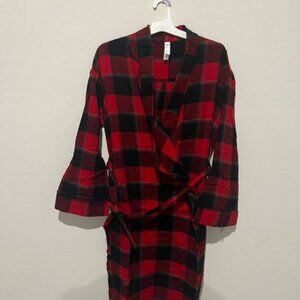 Red Buffalo Check Robe size XL/XXL